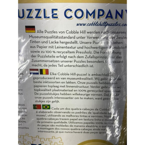 Cobblehill Christmas Puppies 500 Piece Jigsaw Puzzle - Picture 12 of 12